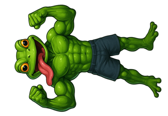 AlphaPepe peeking out